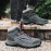 Men'S Outdoor Shoes - Lace-Up Hiking Boots, Autumn and Winter Seasonal Wearable Mongolian Boots, Riding Boots, Low-Top Military Boots for Easy On/Off Style in Green and Gray, Suitable for All Festivals