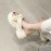 Slippers with Polyurethane Cover Platform Sole and High Heels(2.36-3.15inch)